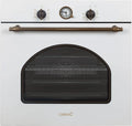 CATA Four Électrique Encastrable Blanc Rustique, Classe A, 7 Fonctions, Programmateur Mécanique, Convection, 5 Niveaux, 60L