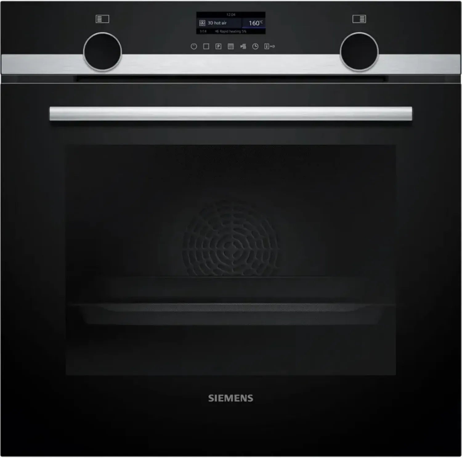 Four Encastré iQ500 60x60 cm Acier Inoxydable HB579GBR3