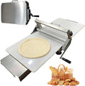 Machine à Pâtes Manuelle Inox, Épaisseur Réglable 0-25 mm pour Pizzas et Croissants