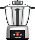 Robot Culinaire Magimix Expert XL 1800W avec Bol Inox 4,8L - 15 Programmes - Capacité Élevée - Fabriqué en France